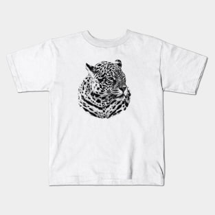 Jaguar portrait Kids T-Shirt